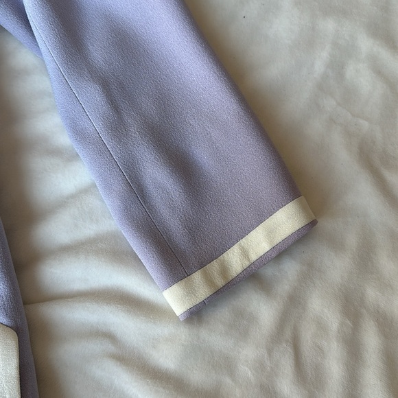 Vintage lilac purple blazer coat - Picture 4 of 8